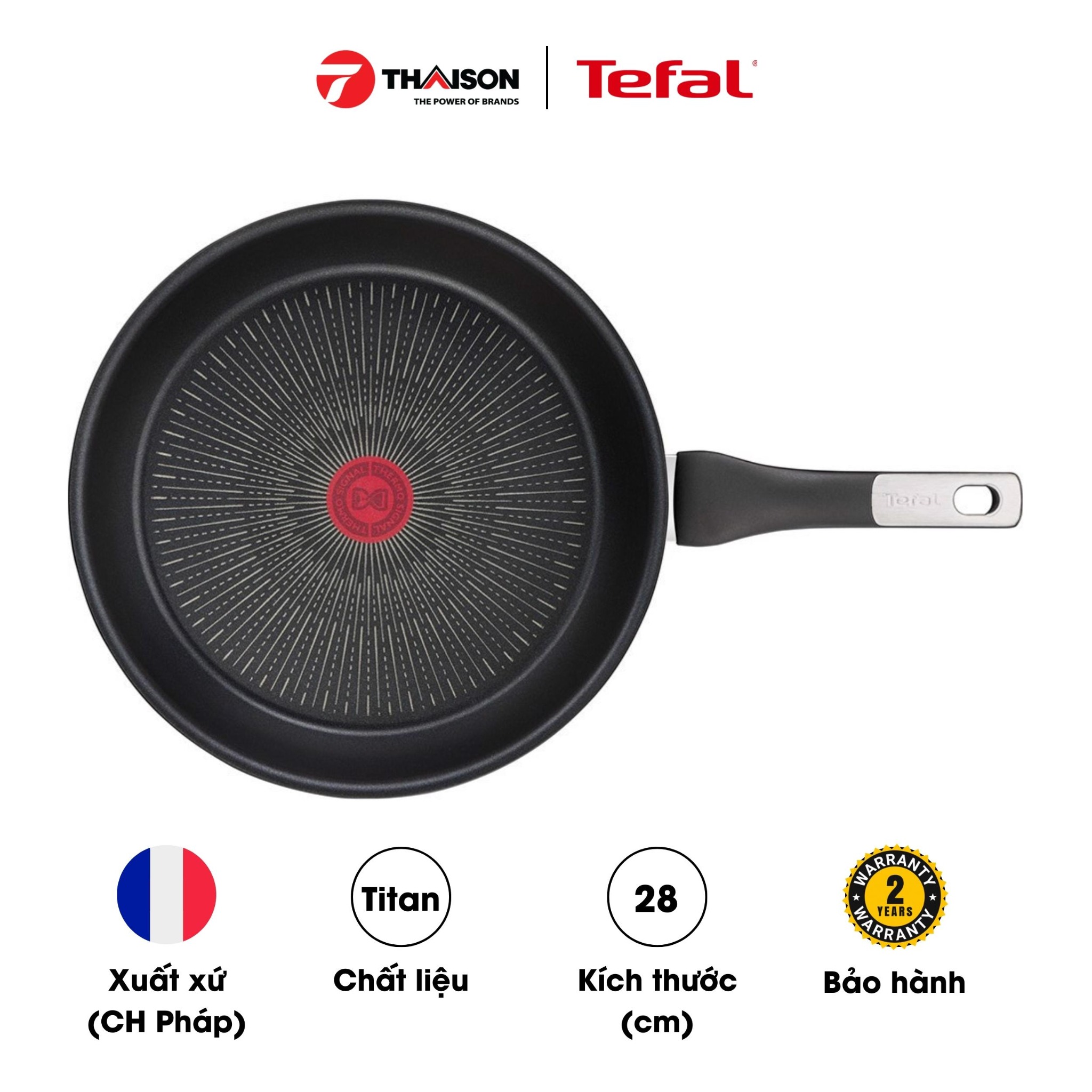 Chảo chống dính Tefal Unlimited 28cm