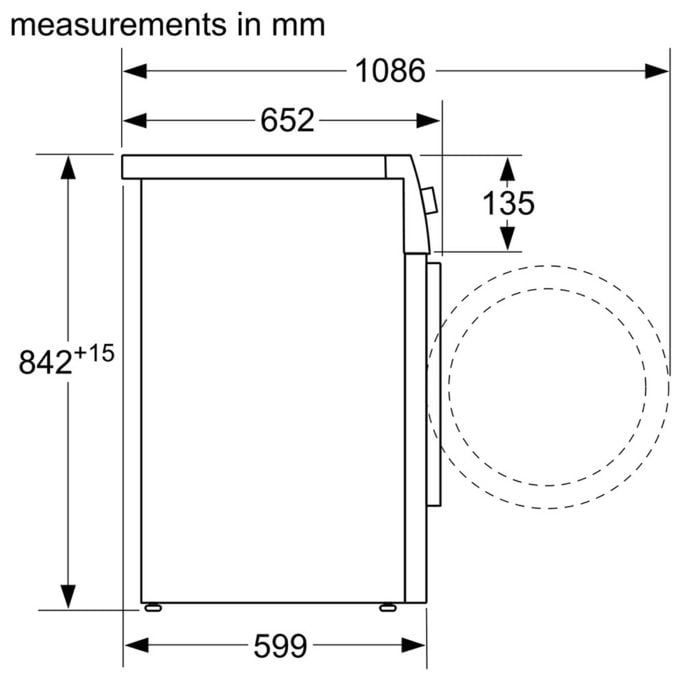 Máy sấy quần áo Bosch WQG24200SG