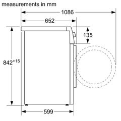 Máy sấy quần áo Bosch WQG24200SG