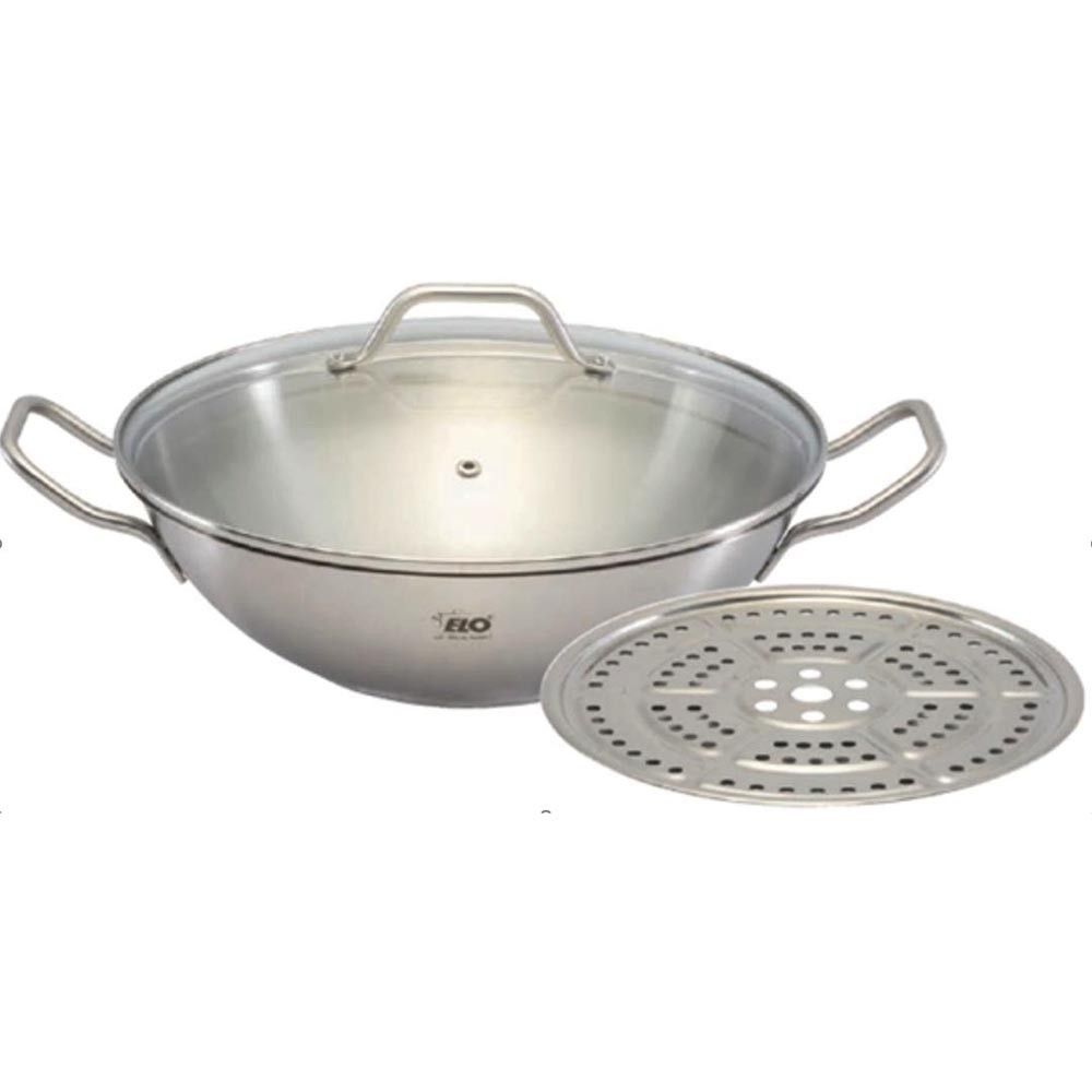 Bộ chảo hấp sâu lòng Elo Wok set 28cm