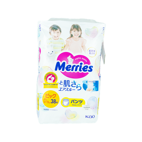 Tã Quần Xl Merries 38M