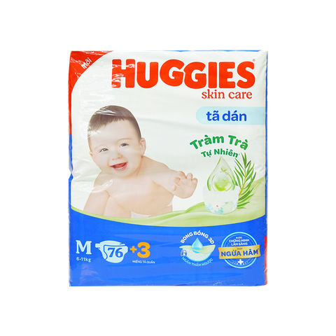 Tã Dán M Huggies 76M