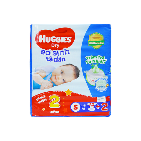 Tã Dán S Huggies 80M