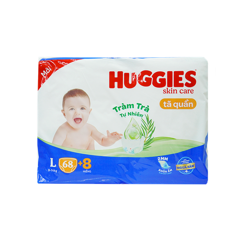 Tã Quần L Huggies 68M