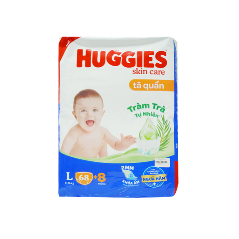 Tã Quần L Huggies 68M