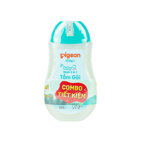 Tắm Gội Pigeon Jojoba Combo 2 Chai 200ML