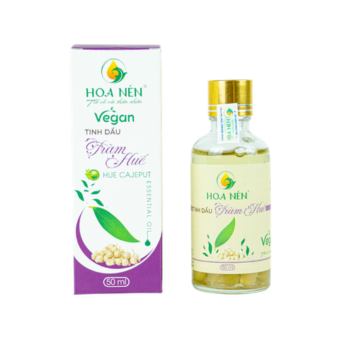 Dầu Tràm Hoa Nén Ngâm Củ Nén 50ML