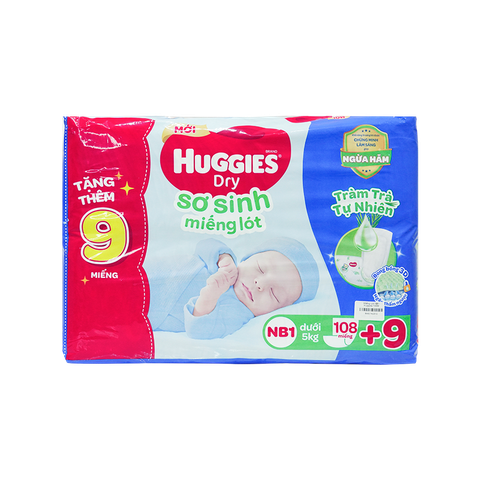 Miếng Lót NB1 Huggies 100M