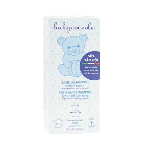 Tắm Gội Babycoccole Hoa Sen 250ML