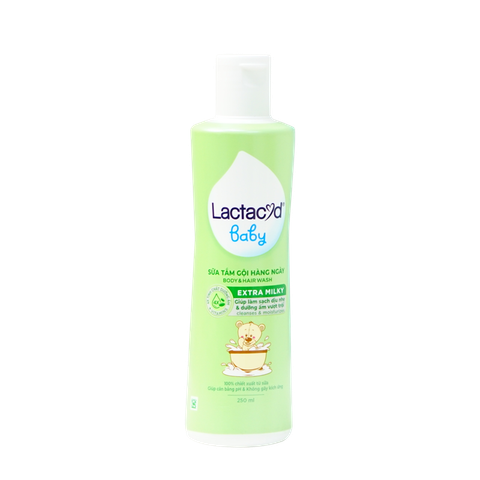 Tắm Gội Lactacyd Extra Milky 250ML