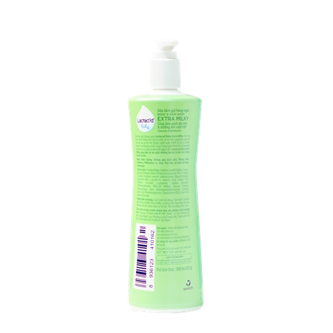 Tắm Gội Lactacyd Extra Milky 500ML