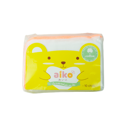 Khăn Sữa Xô Aiko Xô 3 Lớp 25X35Cm