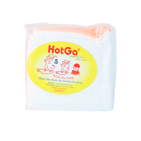 Khăn Sữa Xô Hotga Xô 5 Lớp