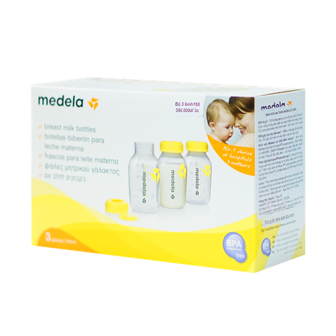 Bình Trữ Sữa Medela Set 3 Bình 150ML