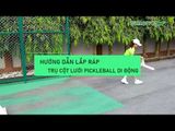 Trụ cột lưới pickleball di động