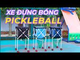 Xe đựng bóng pickleball gấp gọn