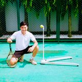 Cây tập cú tennis