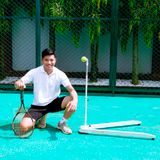  Cây tập cú tennis 