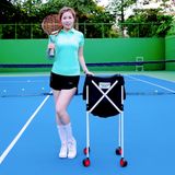 Xe đựng bóng pickleball gấp gọn