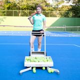 Xe gom bóng Tennis