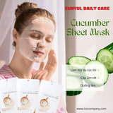  Mặt nạ Hàn Quốc - EUNYUL CUCUMBER DAILY CARE SHEET MASK 