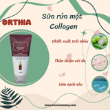  Sữa rửa mặt tạo bọt chuyên sâu -  COREANA ORTHIA PERFECT COLLAGEN 28 DAYS INTENSIVE AMPOULE FACIAL FOAMING CLEANSER 