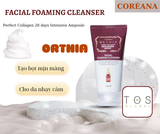  Sữa rửa mặt tạo bọt chuyên sâu -  COREANA ORTHIA PERFECT COLLAGEN 28 DAYS INTENSIVE AMPOULE FACIAL FOAMING CLEANSER 