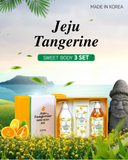  JEJU TANGERINE SWEET BODY SET OF 3- Bộ 3 sản phẩm chăm sóc cơ thể JEJU TANGERINE 