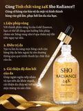 Tinh chất vàng dưỡng da chống lão hóa SHO Radiance 24K Gold Essence 100g