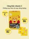 Kẹo vitamin C Hàn Quốc Myni Fresh TokTok VitaC vị chanh hộp 172.8g (108 viên) cho trẻ em & người lớn