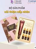 Bộ kem mắt & tinh chất collagen Orthia Perfect Collagen Intensive Ampoule Eye Beauty Set, giảm nếp nhăn mắt, mặt, cổ