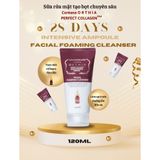 Sữa rửa mặt tạo bọt chuyên sâu COREANA ORTHIA PERFECT COLLAGEN 28 DAYS INTENSIVE AMPOULE FACIAL FOAMING CLEANSER