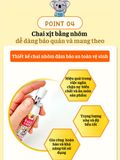 Xịt họng keo ong cho bé Koala Land Propolis Spray 30ml, kháng khuẩn khoang miệng, giảm ho, viêm họng
