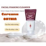 Sữa rửa mặt tạo bọt chuyên sâu COREANA ORTHIA PERFECT COLLAGEN 28 DAYS INTENSIVE AMPOULE FACIAL FOAMING CLEANSER