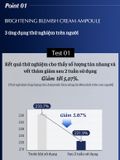 Tinh chất trắng da, mờ thâm nám Coclea Brightening Blemish Cream Ampoule 10ml, serum huyết thanh
