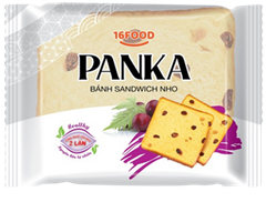 Bánh mì tươi Panka Sandwich Nho 100g