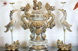 Bàn Thờ Gia Tiên đầy đủ 33 vật phẩm | Nội Thất Phòng Thờ cao cấp