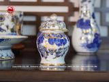 Bộ Đồ Thờ Bát Tràng đầy đủ phúc đức mãn đường vẽ vàng cung tiến từ đường 33 vật phẩm | Bộ Thờ Cúng Gia Tiên Bát Tràng
