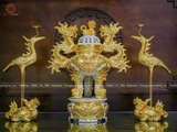 Bàn Thờ Gia Tiên đầy đủ 27 vật phẩm | Nội Thất Phòng Thờ cao cấp