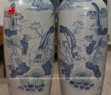 Lục Bình Bát Tràng kích thước 1m6 men rạn vẽ ký cá chép hóa rồng | Quà Tặng Cao Cấp