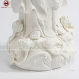 Tượng Quan Âm Bồ Tát bằng sứ trắng kích thước 40,6 x 40,8 x 50,8cm | Quà Tặng Phong Thủy Tượng Quan Âm