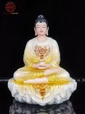 Tượng Thích Ca Mâu Ni sứ cao cấp cao 50cm