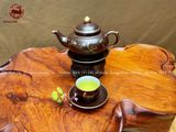 Bộ ấm chén Phúc Lộc Thọ vẽ vàng kim dung tích 300ml