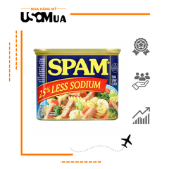 Thịt Hộp SPAM 25% Less Sodium