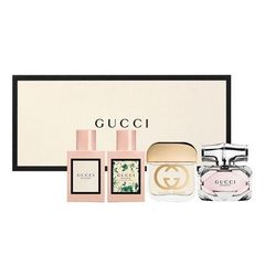 Set Nước Hoa GUCCI Bloom, Bloom Acqua Di Fiori, Guilty, Bamboo, 4 x 5ml