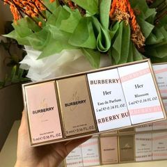 Set Nước Hoa Nữ BURBERRY, 4 x 5ml