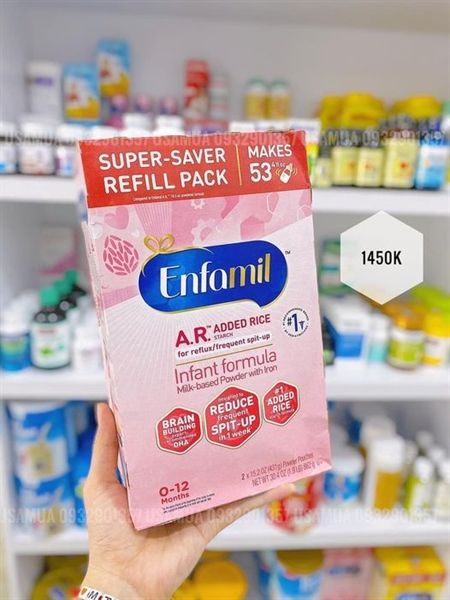 Sữa Bột MEAD JOHNSON Enfamil Added Rice Infant Formula