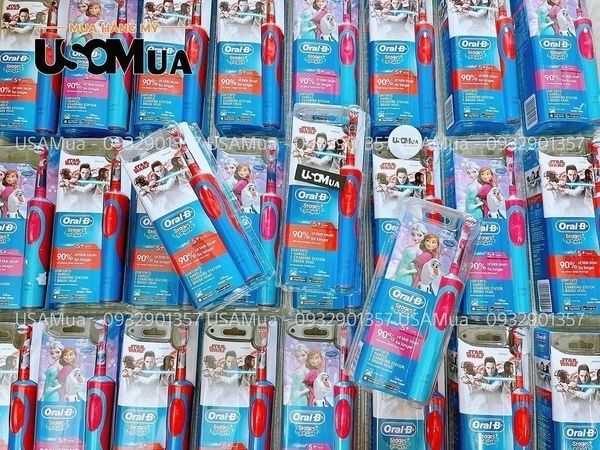 Bàn chải Pin ORAL-B Disney Princess cho bé 3+