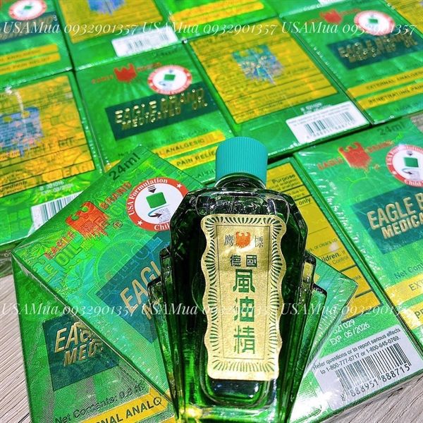 Dầu Gió Xanh EAGLE BRAND Medicated Oil