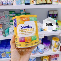 Sữa Bột Hỗ Trợ Trẻ Sinh Non ABBOTT Similac Neosure OptiGRO